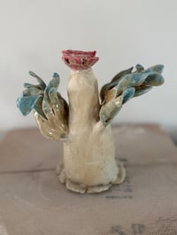Image 3 of Clay: Goose cake topper/candle holder