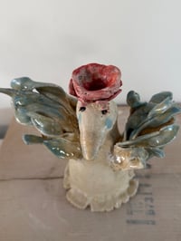 Image 7 of Clay: Goose cake topper/candle holder