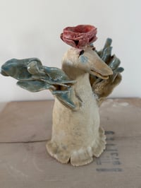 Image 8 of Clay: Goose cake topper/candle holder