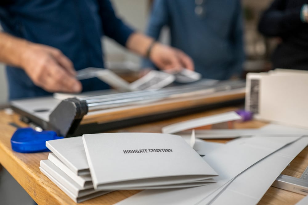 Image of Highgate Cemetery Photo Bookmaking Workshop Gift Voucher