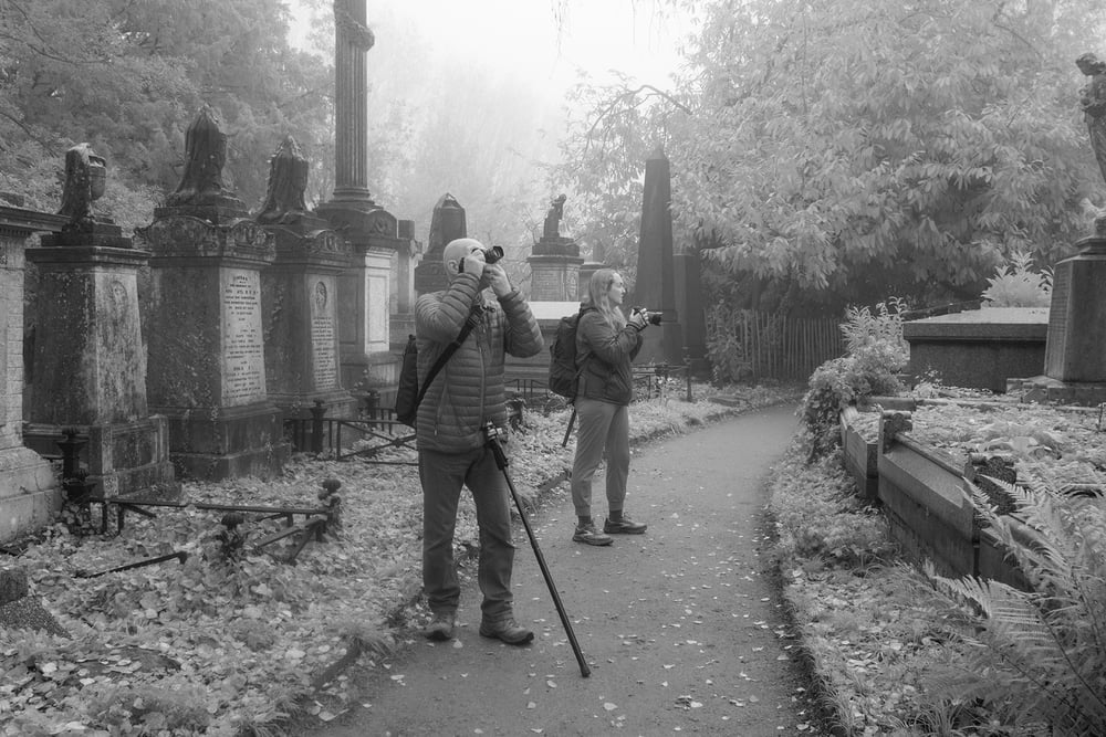 Image of Highgate Cemetery Photo Bookmaking Workshop Gift Voucher
