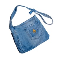 Image 1 of (Sold out!) falling leaf tote (yellow) 