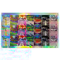 Image 1 of 💎 UNCUT - Planche de cartes Ultra Rares Nissan signée (50x32cm)