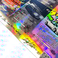 Image 3 of 💎 UNCUT - Planche de cartes Ultra Rares Nissan signée (50x32cm)