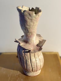 Image 5 of Clay; Large vase 10"