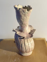 Image 4 of Clay; Large vase 10"
