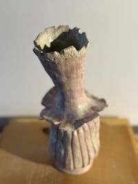 Image 7 of Clay; Large vase 10"