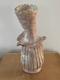 Image 1 of Clay; Large vase 10"