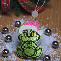Image 5 of Winter Freshies|Christmas Scented Freshener|Accessories|Baby Grinch Freshie|Car|Gift|Custom