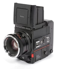Image 3 of Rolleiflex 6006 6X6 SLR medium format camera w/ HFT 80mm +150mm lenses + more