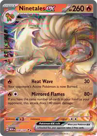 Ninetales ex - 038/165 - SV: Scarlet & Violet 151 - Near Mint
