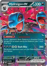 Hydreigon ex - SV: White Flare - Near Mint