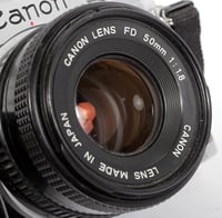 Image 9 of Canon AT-1 35mm SLR Film Camera with 50mm F1.8 lens 6 MONTH WARRANTY 1842