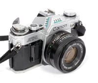 Image 1 of Canon AT-1 35mm SLR Film Camera with 50mm F1.8 lens 6 MONTH WARRANTY 1842