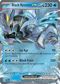 Black Kyurem ex - 048/191 - SV08: Surging Sparks - Near Mint