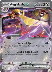 Aegislash ex - SV04: Paradox Rift - Near Mint