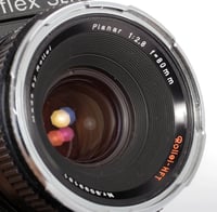 Image 10 of Rolleiflex SLX 6X6 SLR medium format camera w/ HFT 80mm F2.8 lens NEW BATTERY #1841