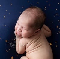 Image 4 of Rowan cashmere feel Beanbag Backdrop and matching Wrap combo