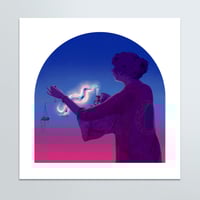 Image 1 of A Portrait of the Artist and Her Stelliums - Fine Art Print (pre-order)