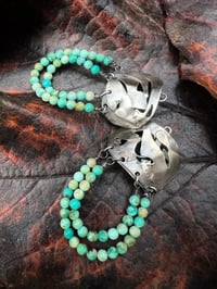 Image 4 of Boho Turquoise Earrings