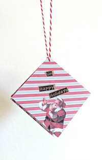 Image 1 of Un Happy Holidays Zine Ornament 