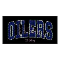 Image 7 of OILERS 2 Color Spangle Transfers