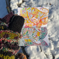 Image 3 of november flurries zine 