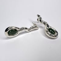 Image 4 of Serp Green Earrings 