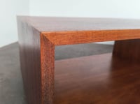 Image 6 of Mid-Century Walnut Coffee Table with Cabinet