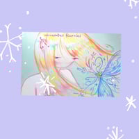 Image 1 of november flurries zine 