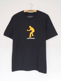 Image 1 of Camiseta "WRITER" - Organic Cotton - Negro