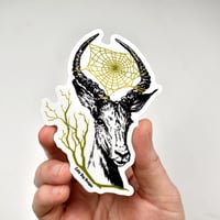Image 1 of Arachnalope Metallic Vinyl Sticker