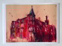 Image 3 of Tenements, Clarence Drive - Fine Art Giclee Print 