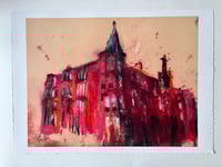 Image 3 of Tenements, Clarence Drive  -  Fine Art Giclee Print 