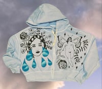 "Flower Crown" jacket XL