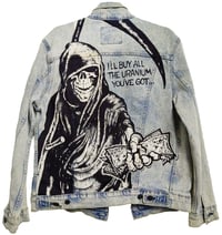 Image 1 of RAPED ASS | JACKET (HAND DRAWN)