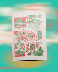 Image 1 of   ∘◦ I LOVE YOU, EVEN THOUGH YOU'RE LATE ◦∘ XMAS CARD