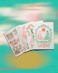  ∘◦ XMAS COMBI ◦∘ 4 XMAS CARDS