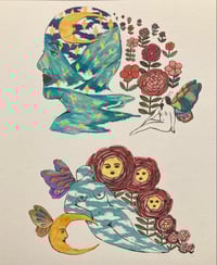 “Flower Trails” Original 