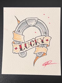 Lucky lil Horshoe - original