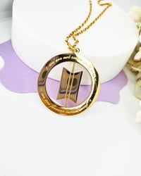 Image 1 of BTS  Rotating Necklace