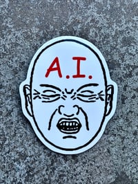 A.I. Warning label - single