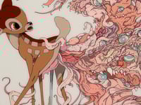 Image 3 of Invading Bambi 16x16