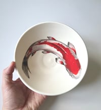 Koi on white 1, 17.2 cm d 5.5 cm h copy