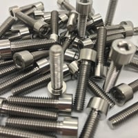 Image 4 of M8 x 1.0 x 25mm Titanium Allen Bolt #610.