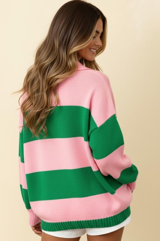 Image of Alpha Color Block Top