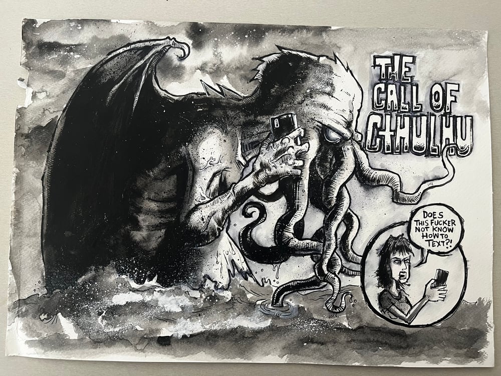 Image of Call of Cthulhu original illustration