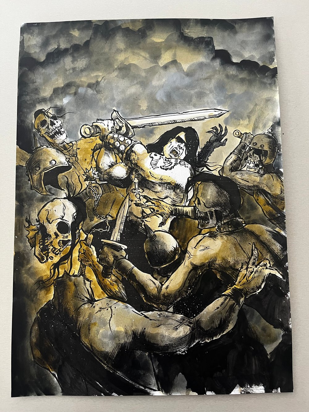 Image of Danzig original illustration