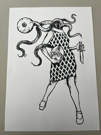 Ming City Rockers tshirt design original illustration