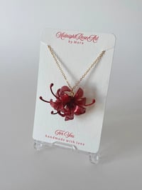 彼岸花 / Red Spider lily necklace III